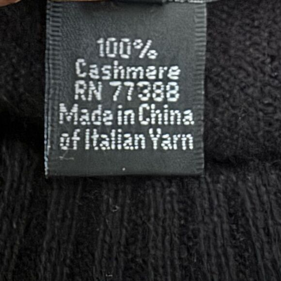 J. Crew Collection Cashmere Black Long Sleeve Crew Neck Sweater Dress Size Large - Picture 3 of 5